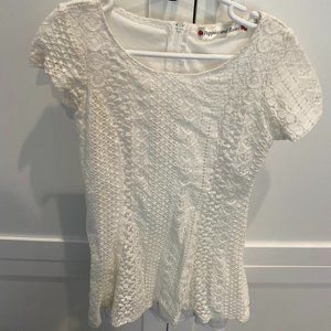 NEVER WORN GORGEOUS KIDS LACE DRESS SIZE 7